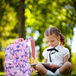 girls backpack with lunch box bookbag with lunch box backpack for kids 8-12 fashion backpack